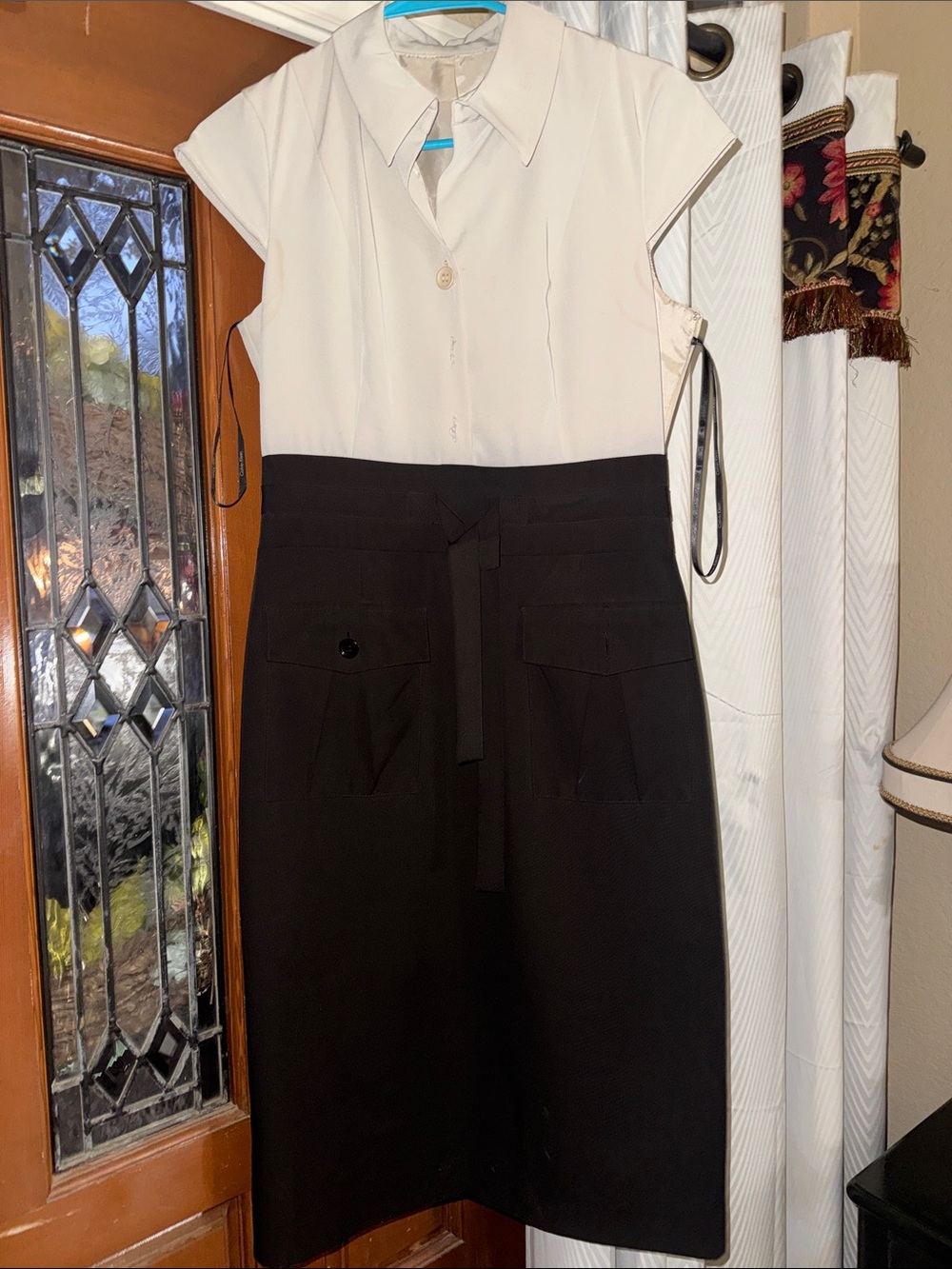 Calvin Klein distinct unique dress details or pictured size 6